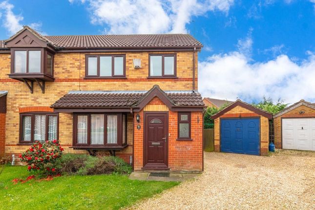 Thumbnail Semi-detached house for sale in Beechtree Close, Ruskington, Sleaford, Lincolnshire