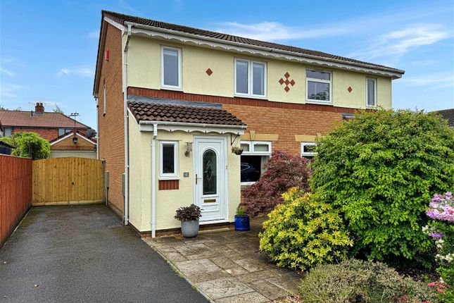 Thumbnail Semi-detached house for sale in Finch Close, Carlisle