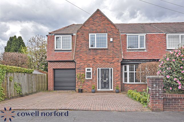 Semi-detached house for sale in Woodtop Avenue, Bamford, Rochdale