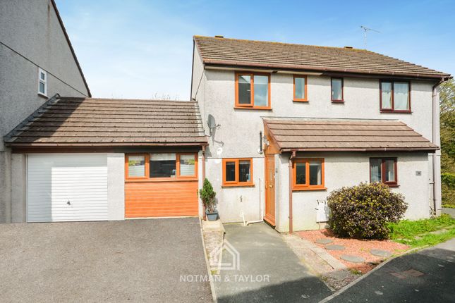 Semi-detached house for sale in The Lawns, Wilcove, Torpoint