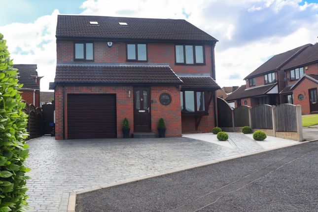 Thumbnail Detached house for sale in Ludham Gardens, Chesterfield, Derbyshire