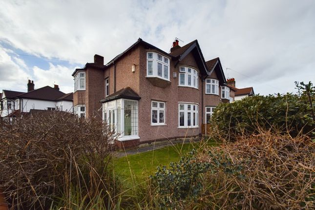 Semi-detached house for sale in Druids Cross Gardens, Calderstones, Liverpool.