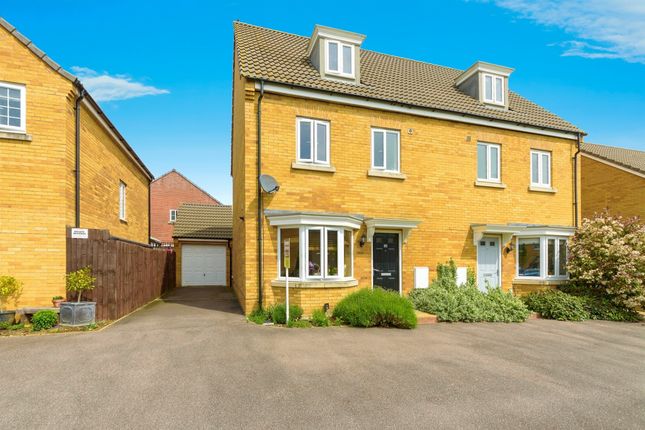 Semi-detached house for sale in Creed Road, Oundle, Peterborough
