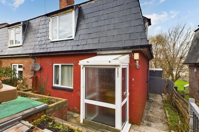 Thumbnail Semi-detached house for sale in Ladysmith Road, Lipson, Plymouth