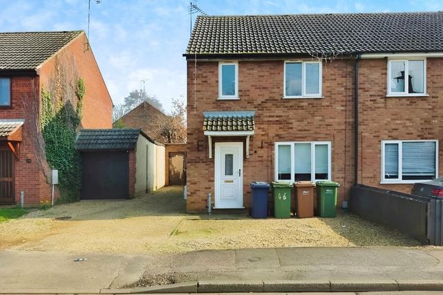 Semi-detached house for sale in Tinkers Drove, Wisbech, Cambs