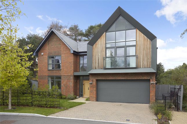 Thumbnail Detached house for sale in Churchill Drive, Longcross, Chertsey, Surrey