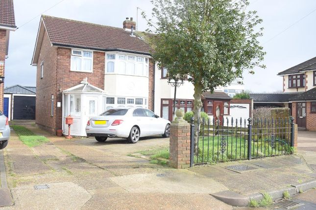Semi-detached house for sale in Hugo Gardens, South Hornchurch, Essex