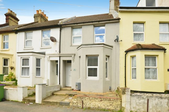 Thumbnail Terraced house for sale in Canterbury Road, Folkestone, Kent