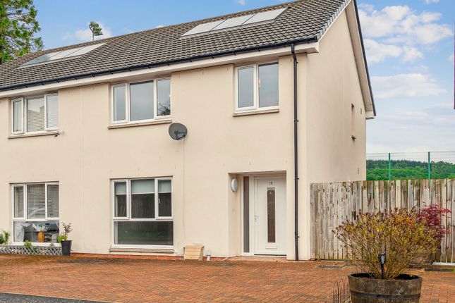 Thumbnail Semi-detached house for sale in Castlewood Court, Helensburgh, Argyll &amp; Bute