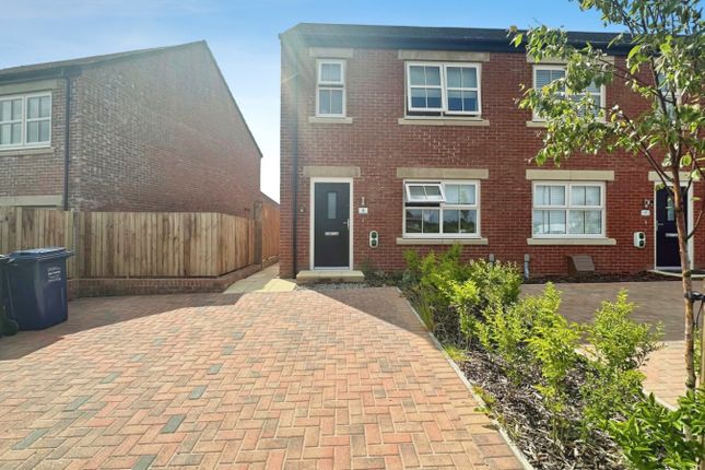 Thumbnail Semi-detached house to rent in Hazel Drive, Throckley, Newcastle Upon Tyne