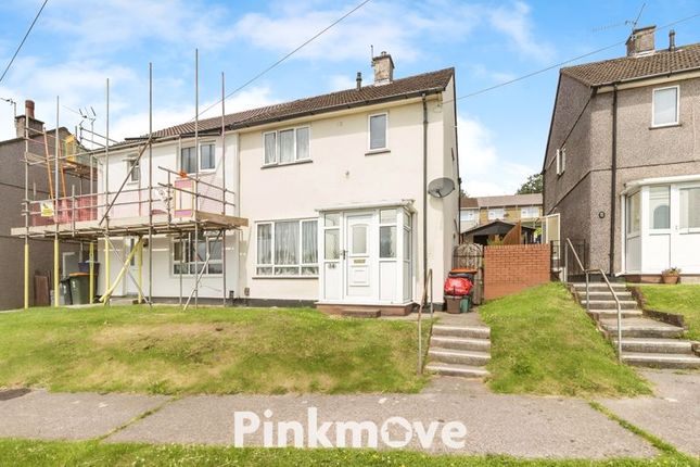 Thumbnail Semi-detached house for sale in Brynglas Drive, Newport