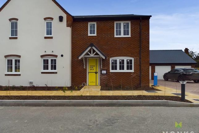 Semi-detached house for sale in Plot 1, Hall Farm Drive, Minsterley, Shrewsbury