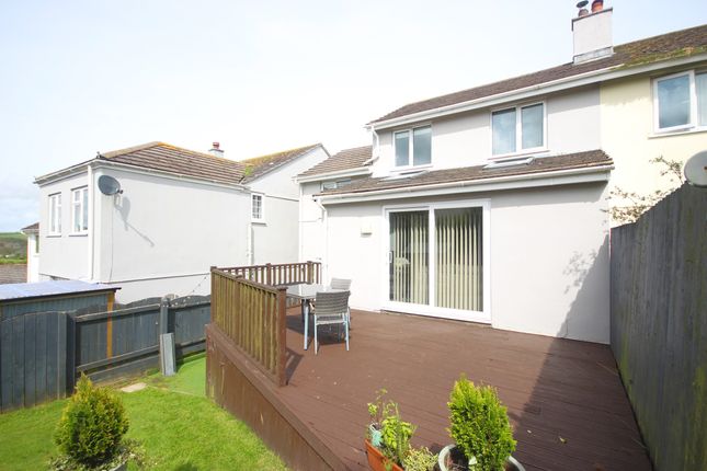 Semi-detached house for sale in Penmeva View, Mevagissey, St. Austell