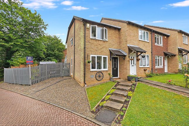 Thumbnail End terrace house for sale in Quinion Close, Walderslade Woods, Chatham