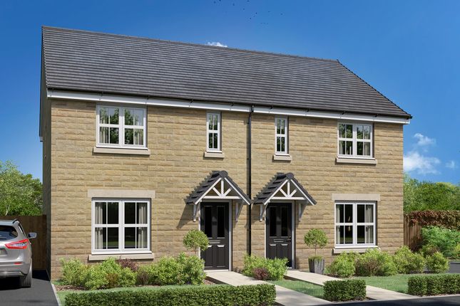 Semi-detached house for sale in "The Danbury" at Netherton Moor Road, Netherton, Huddersfield