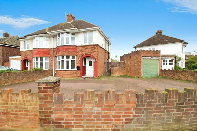 Semi-detached house for sale in Honey Hill Road, Bedford, Bedfordshire