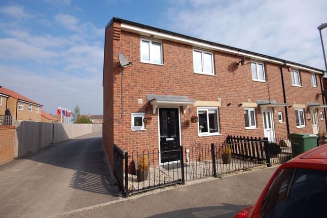 Thumbnail End terrace house to rent in Haggerston Road, Blyth