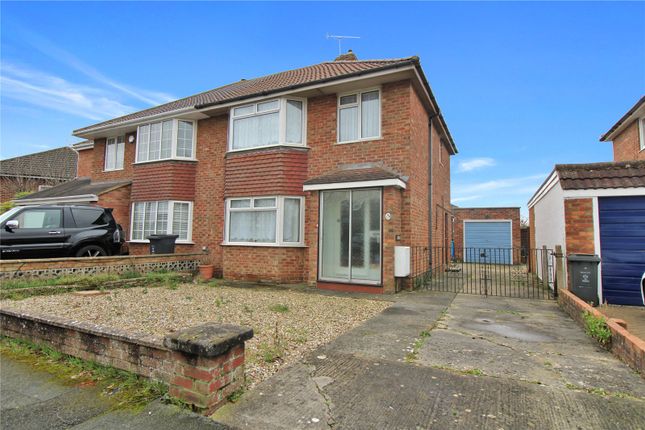 Thumbnail Semi-detached house for sale in Birchwood Road, Stratton St. Margaret, Swindon, Wiltshire