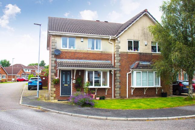 Semi-detached house for sale in The Sidings, Darwen