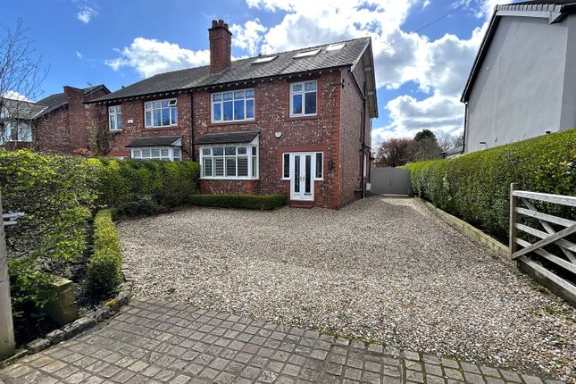 Semi-detached house for sale in Altrincham Road, Styal, Wilmslow