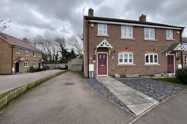 Thumbnail Semi-detached house for sale in Preston Way, Huncote, Leicester