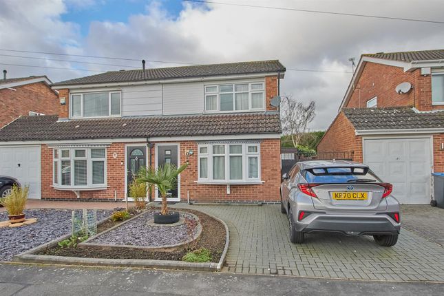 Thumbnail Semi-detached house for sale in Seaforth Drive, Hinckley