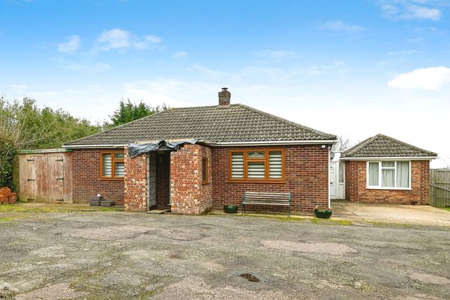 Thumbnail Detached bungalow for sale in Mill Road, Wiggenhall St. Germans, King's Lynn