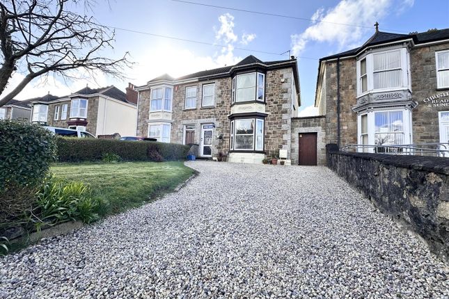 Thumbnail Semi-detached house for sale in Dolcoath Road, Camborne