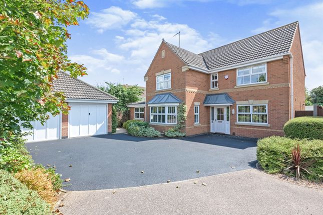 Thumbnail Detached house for sale in Fieldgate Close, Wootton, Northampton