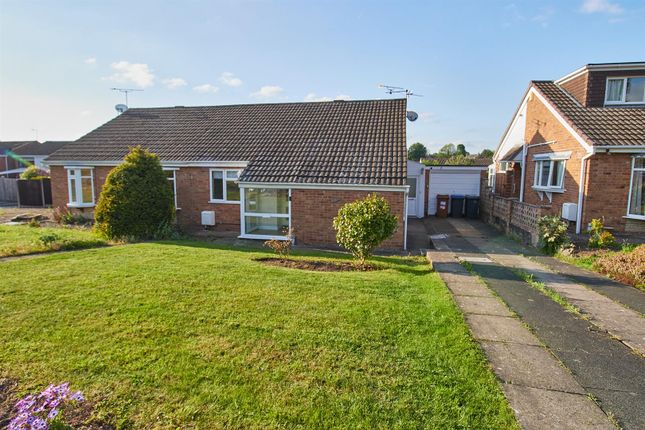 Semi-detached bungalow for sale in Beaufort Close, Desford, Leicester