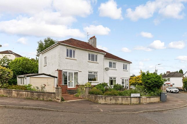 Thumbnail Semi-detached house for sale in Whitton Drive, Giffnock, Glasgow, East Renfrewshire