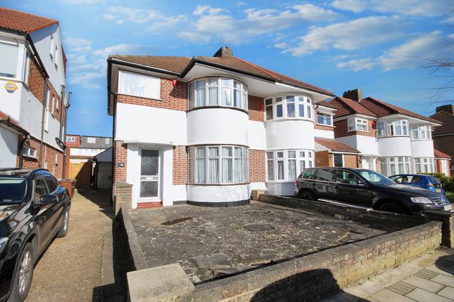 Thumbnail Semi-detached house for sale in St. Edmunds Drive, Stanmore, Middlesex