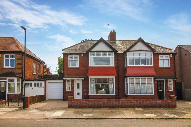 Thumbnail Semi-detached house for sale in Monks Road, Whitley Bay