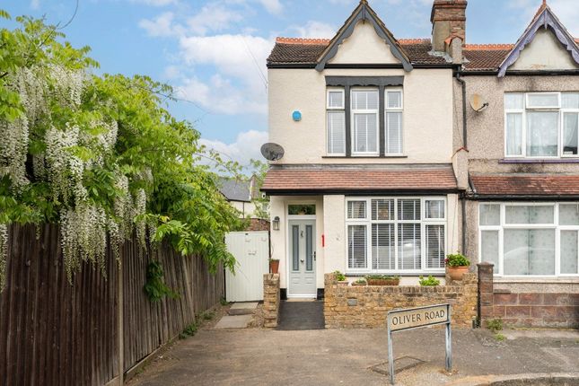 Thumbnail End terrace house for sale in Oliver Road, Sutton