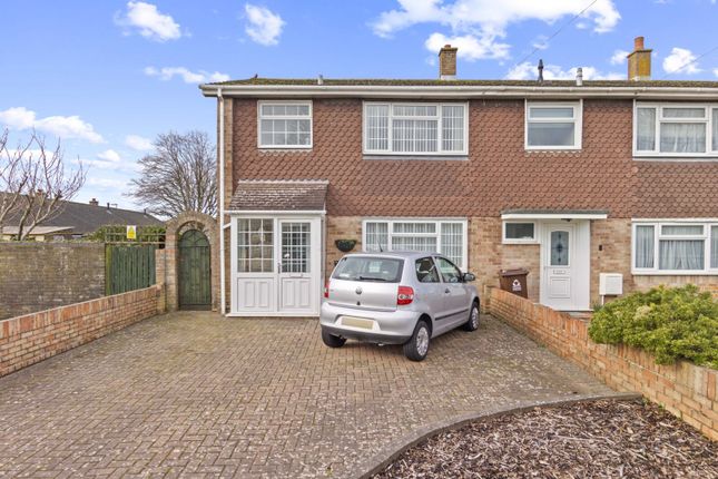 Thumbnail End terrace house for sale in Wych Lane, Bridgemary, Gosport, Hampshire