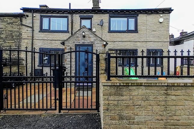 Thumbnail End terrace house for sale in Clarendon Place, Queensbury, Bradford