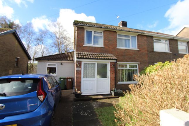 Thumbnail Semi-detached house for sale in Heol Fawr, Caerphilly