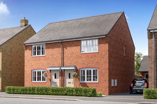 Thumbnail Semi-detached house for sale in Plot 130 The Moor, Pastures Grange, 9 Wickham Way, London Road, Sleaford