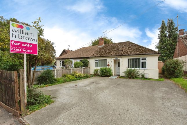 Semi-detached bungalow for sale in Hollow Road, Bury St. Edmunds