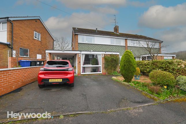 Semi-detached house for sale in Renfrew Close, Newcastle-Under-Lyme
