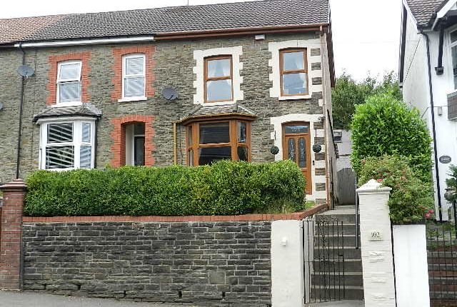 End terrace house for sale in Cemetery Road, Porth