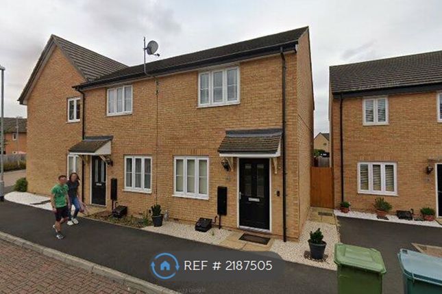 Thumbnail End terrace house to rent in Herald Way, Peterborough