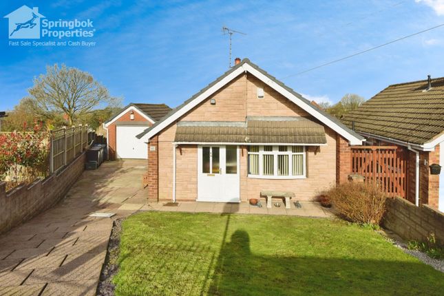 Thumbnail Detached bungalow for sale in Red Lion Close, Talke, Stoke-On-Trent, Staffordshire
