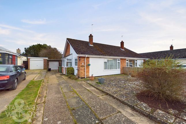 Thumbnail Semi-detached bungalow for sale in Elms Close, Earsham, Bungay