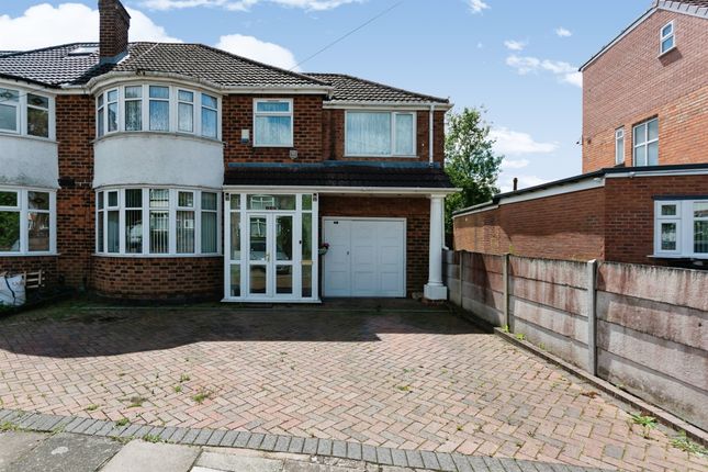 Thumbnail Semi-detached house for sale in Stonor Road, Hall Green, Birmingham