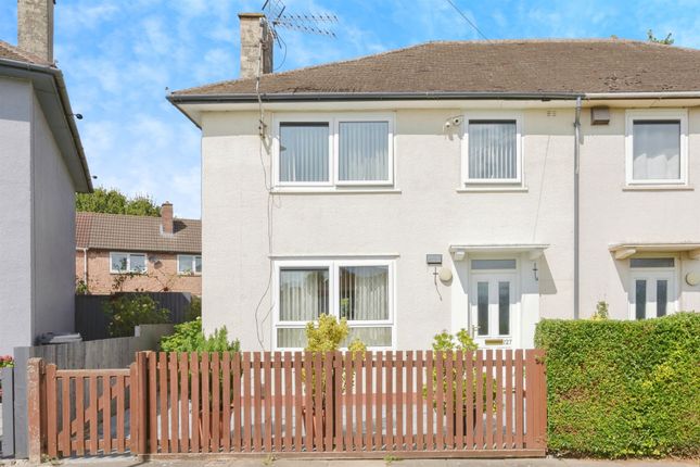 Thumbnail Semi-detached house for sale in Biddle Road, Leicester