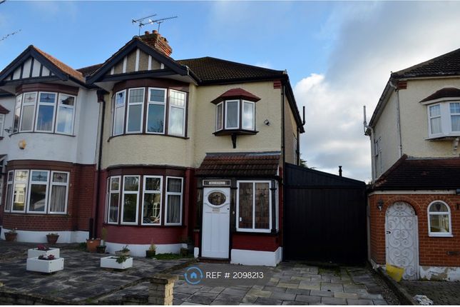 Semi-detached house to rent in Wordsworth Avenue, London