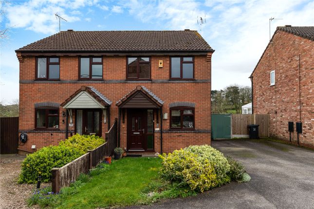 Semi-detached house for sale in Meadow Close, Horsley Woodhouse, Ilkeston, Derbyshire