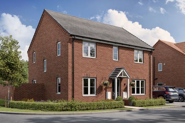 Detached house for sale in "The Chedworth Corner" at Norwich Common, Wymondham
