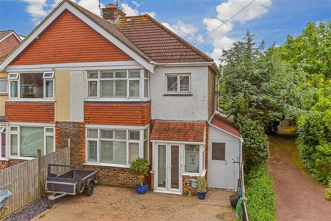 Thumbnail Semi-detached house for sale in Reigate Road, Worthing, West Sussex